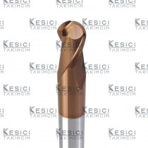 58 HRC Isıl İşlem Standart Karbür Küre Freze