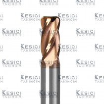 58 HRC Uzun Boy Karbür Köşe Radyüs Freze